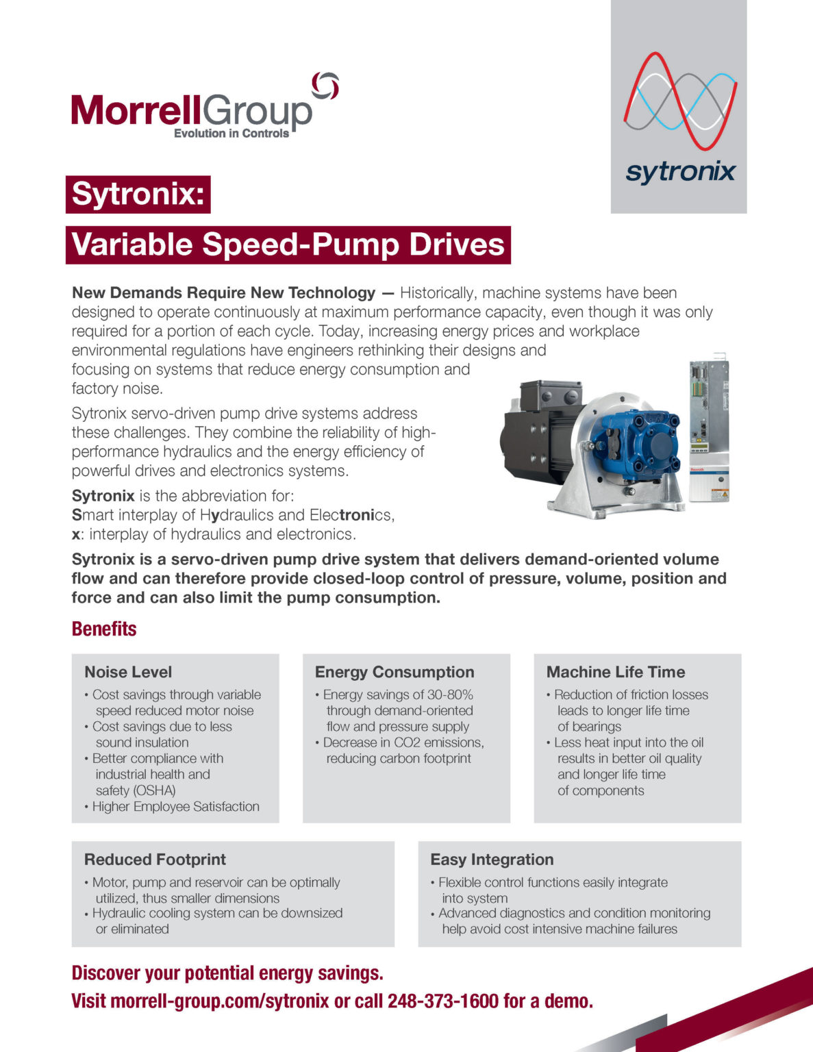 Sytronix Variable Speed Pump Drives Morrell Group