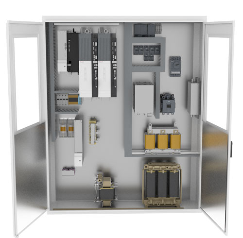 Morrell Group Battery Cycling DC Testing Solution Panel