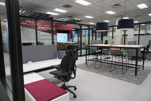 Motioneer Workspace in Morrell Group Headquarters