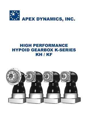 apex dynamics k-series gearbox brochure