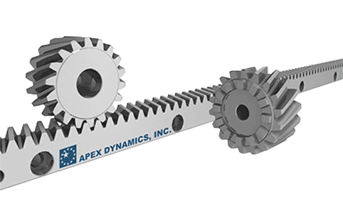 rack and pinion quality classes for helical and straight teeth