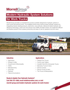 Modern Hydraulic System Solutions for Work Trucks